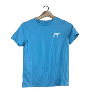 Kid's Blue Screen Print Crown & Ivy Shirt S